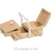 Boîte à couture poignée blanche - Goki