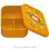 Boîte à lunch en silicone Chompy le lion - Sassi Junior