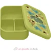 Boîte à lunch en silicone Cracky le dinosaure - Sassi Junior