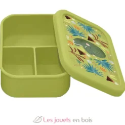 Boîte à lunch en silicone Cracky le dinosaure - Sassi Junior
