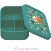 Boîte à lunch en silicone Crunchy le renard - Sassi Junior