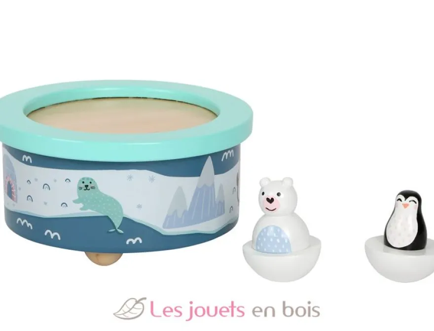 Boîte à musique Arctique bleu Small foot Compagny