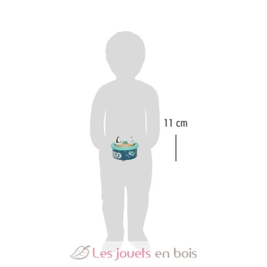 Boîte à musique Arctique bleu Small foot Compagny