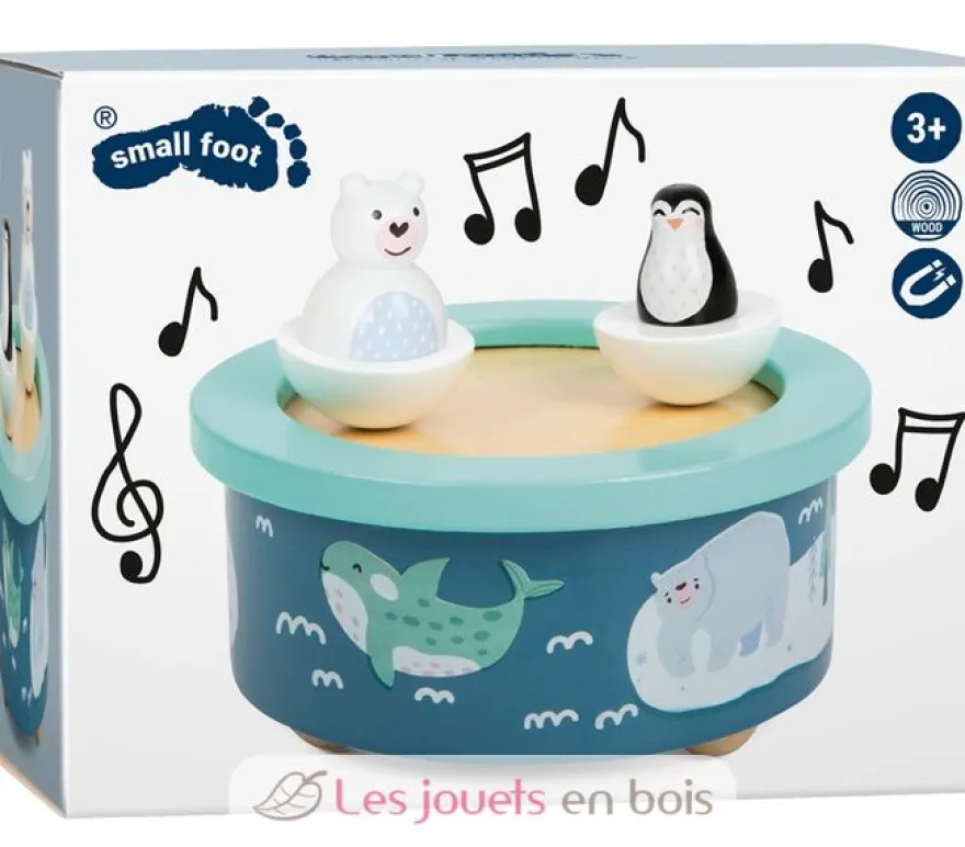 Boîte à musique Arctique bleu Small foot Compagny