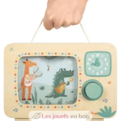 Boîte à musique télévision Safari - Small Foot company