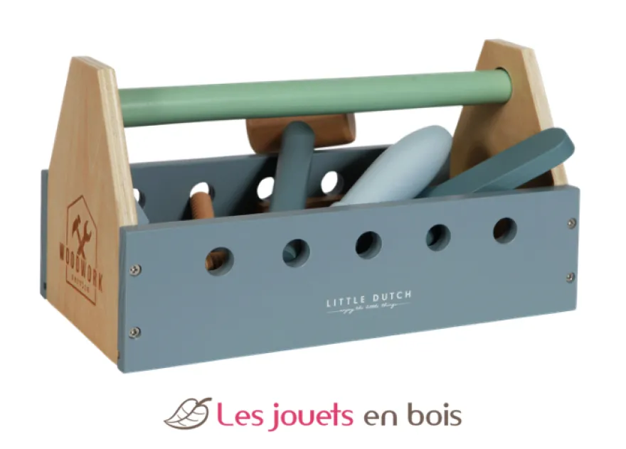 Boîte à outils - 20 pièces - Little Dutch