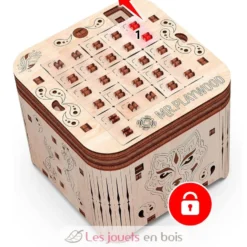 Boîte à secret Fantaisie Florale - Puzzle 3D en bois - Mr. Playwood