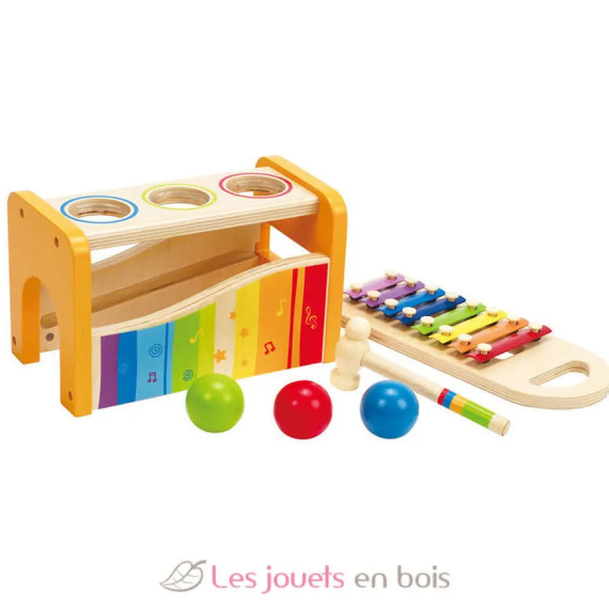 Boîtier à marteler et à tapoter - Hape Toys