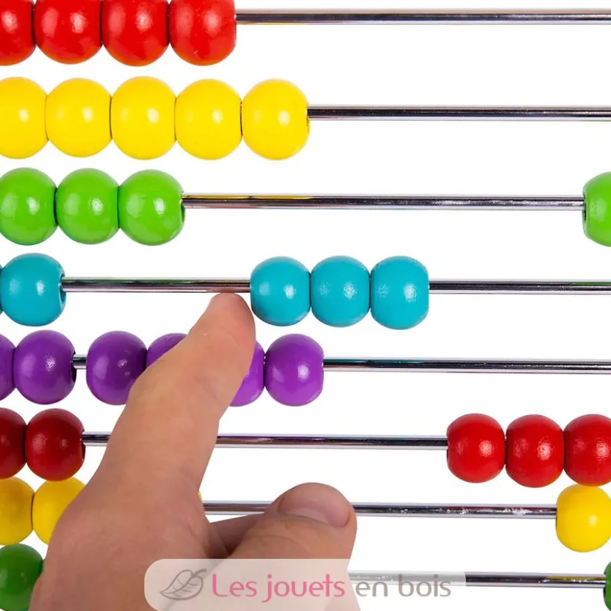 Boulier en bois coloré - Bigjigs Toys