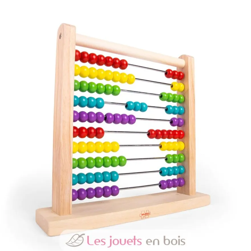 Boulier en bois coloré - Bigjigs Toys