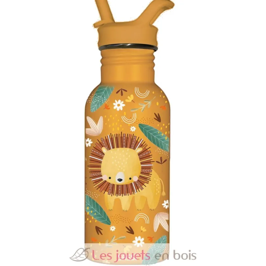 Bouteille en inox Chompy le lion 500 ml - Sassi Junior