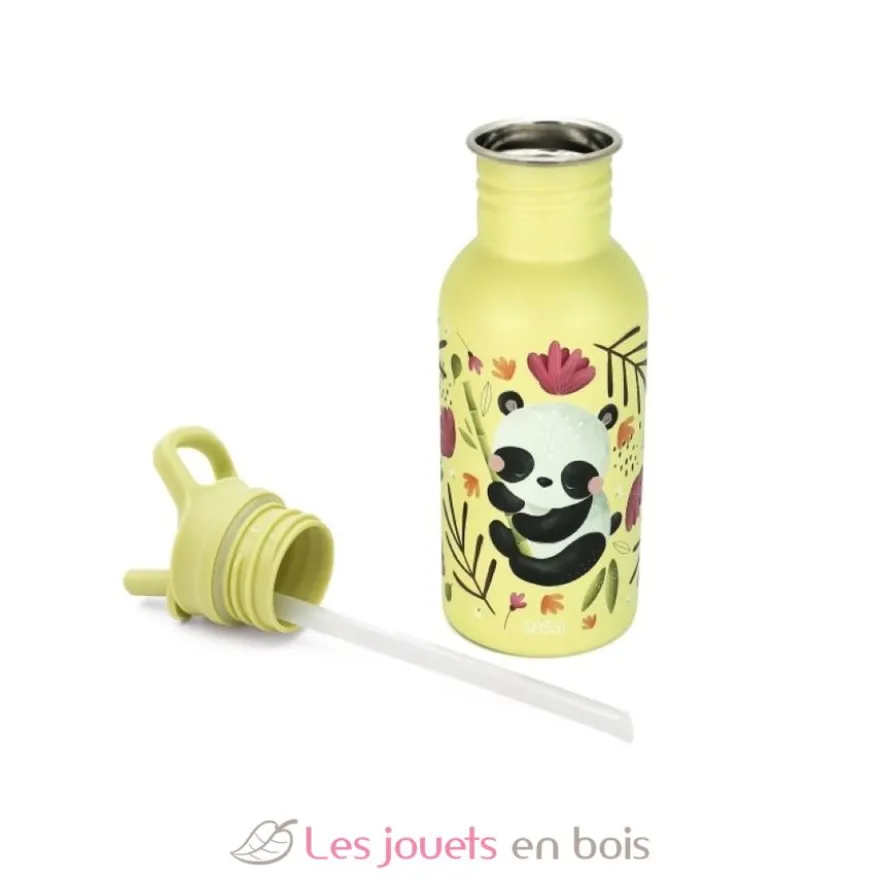 Bouteille en inox Gnummy le panda 500 ml - Sassi Junior