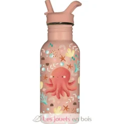 Bouteille en inox Slurpy la pieuvre 500 ml - Sassi Junior