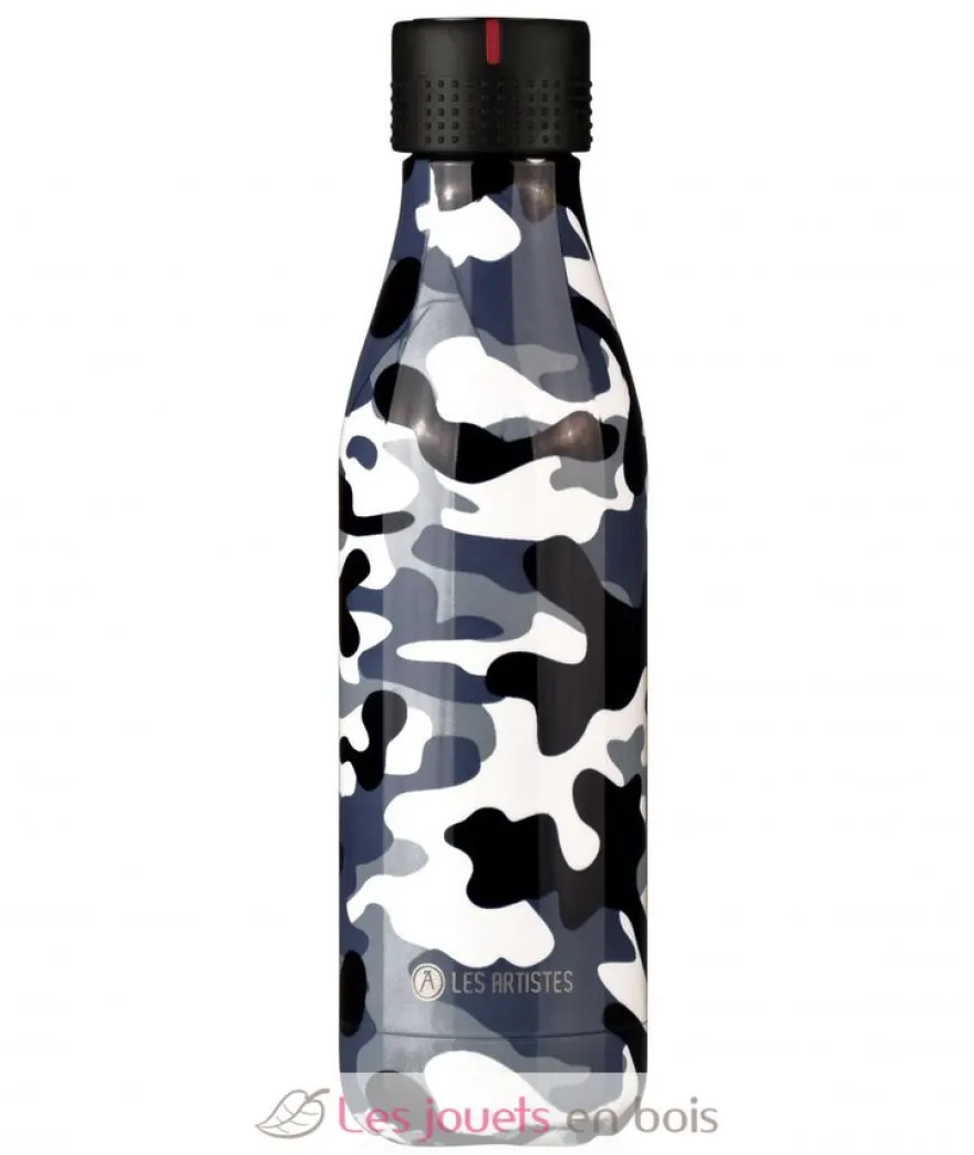 Bouteille isotherme Camouflage 500 ml - Les Artistes Paris