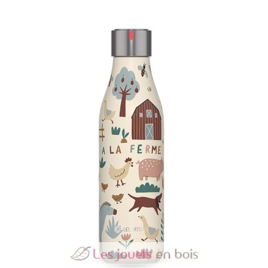 Bouteille isotherme Ferme 500 ml - Les Artistes Paris