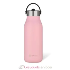 Bouteille isotherme 2.0 Magnolia rose 1L - Les Artistes Paris
