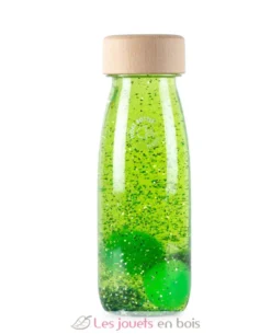 Bouteille sensorielle Float vert - Petit Boum