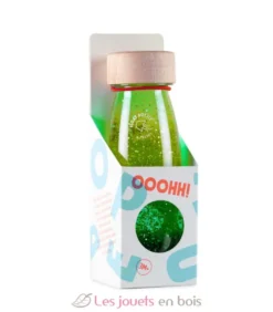 Bouteille sensorielle Float vert - Petit Boum