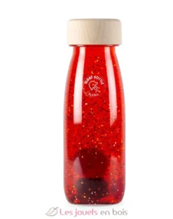 Bouteille sensorielle Float rouge - Petit Boum