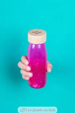Bouteille sensorielle Float rose - Petit Boum