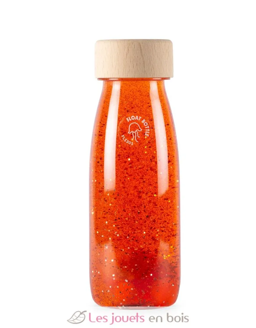 Bouteille sensorielle Float orange - Petit Boum