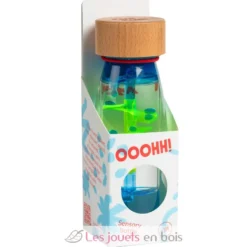 Bouteille sensorielle Move Spirale bleue - Petit Boum