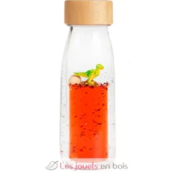 Bouteille sensorielle Move T-Rex rouge - Petit Boum