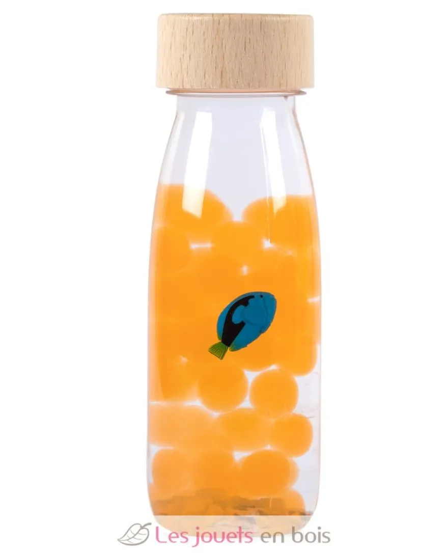 Bouteille sensorielle Sound Blue Tang - Petit Boum