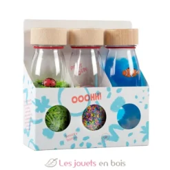 3 Bouteilles sensorielles Eco - Petit Boum