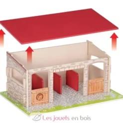 Box à chevaux - Papo