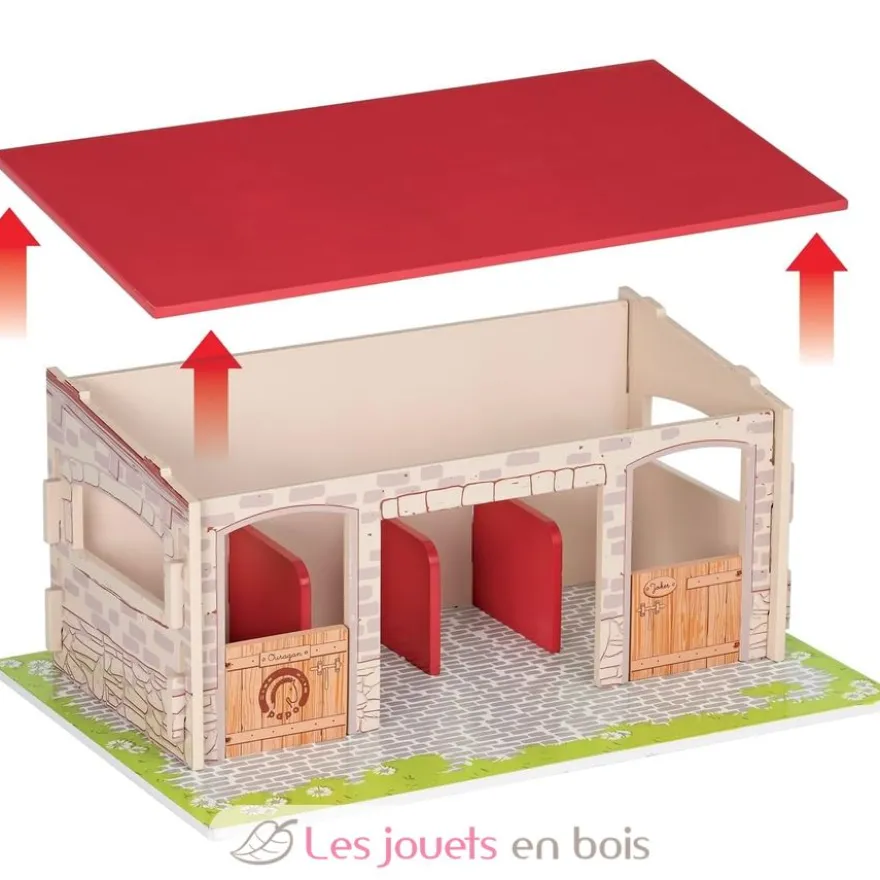 Box à chevaux - Papo