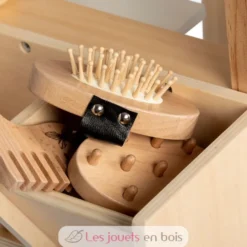 Brosse en bois pour cheval bâton - ByAstrup