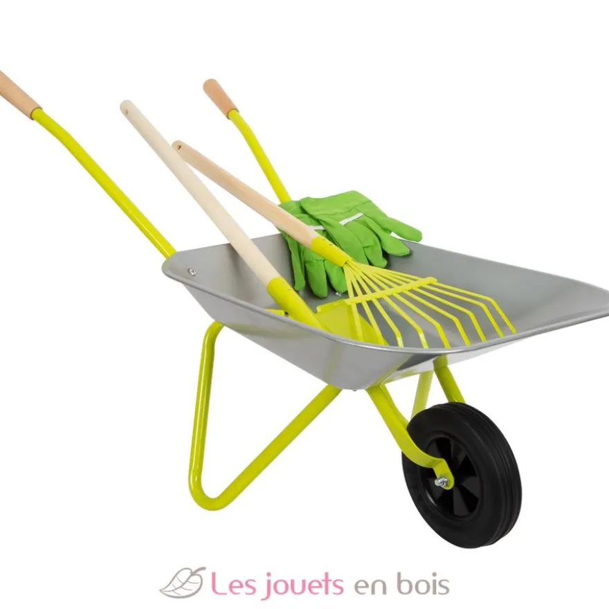 Brouette avec outils de jardin - Small Foot company