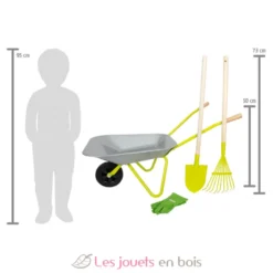 Brouette avec outils de jardin - Small Foot company