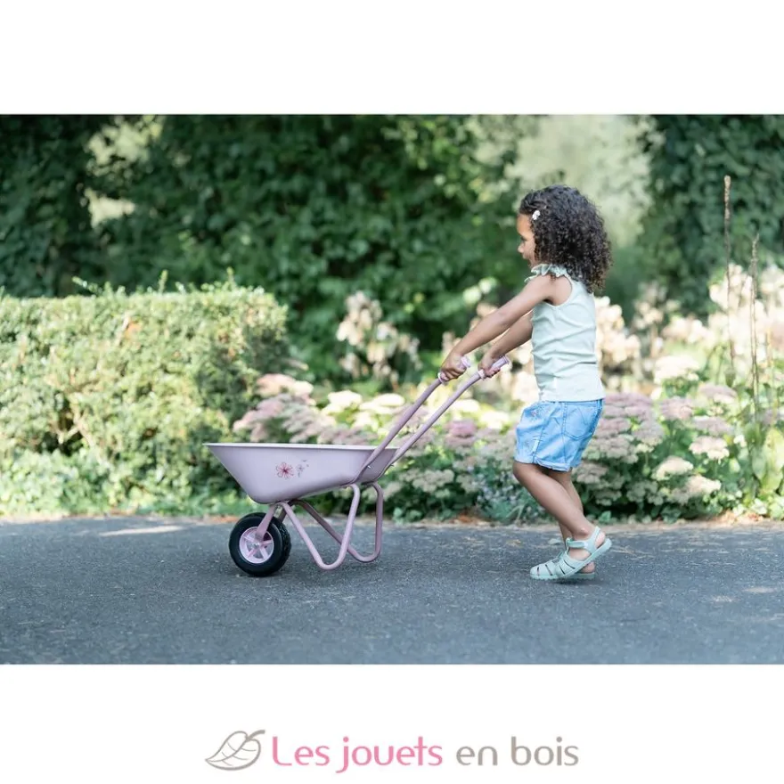 Brouette rose Fairy Garden - Little Dutch
