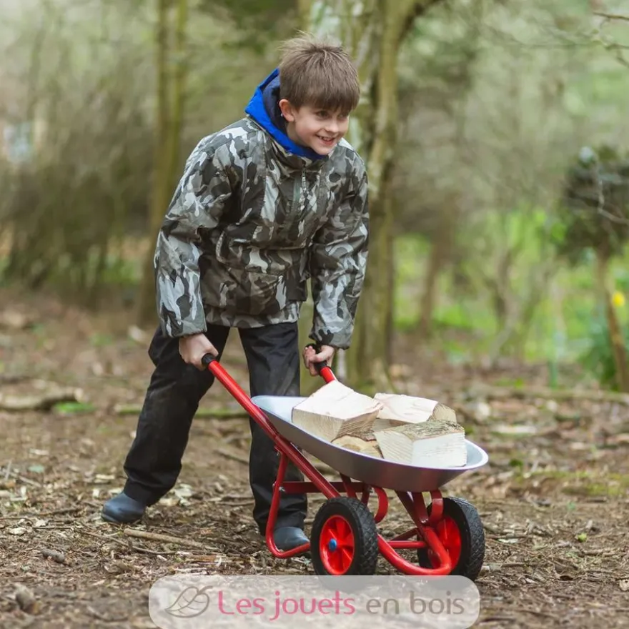 Brouette 2 roues pour enfant - Bigjigs Toys
