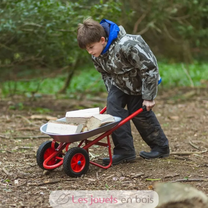 Brouette 2 roues pour enfant - Bigjigs Toys