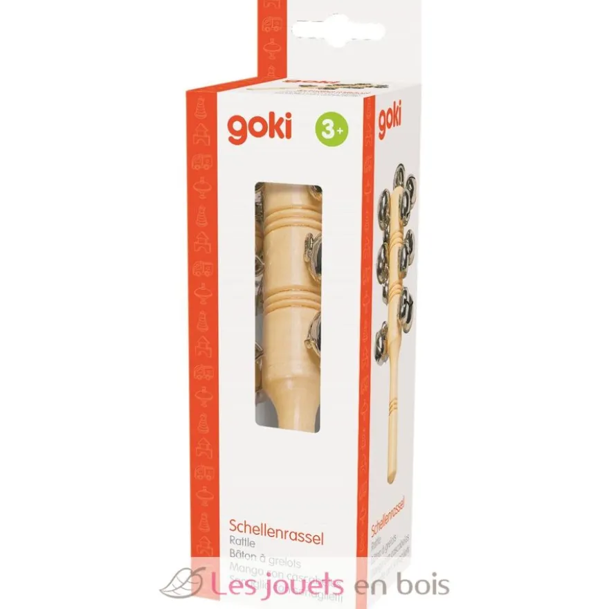 Bâton avec 13 clochettes - Goki