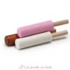 Bâtonnets de crème glacée en bois - Erzi