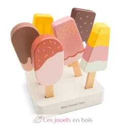 Bâtonnets glacés en bois 6 pcs - New Classic Toys