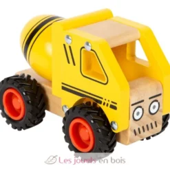 Bétonnière jaune Small Foot Compagny