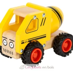 Bétonnière jaune Small Foot Compagny