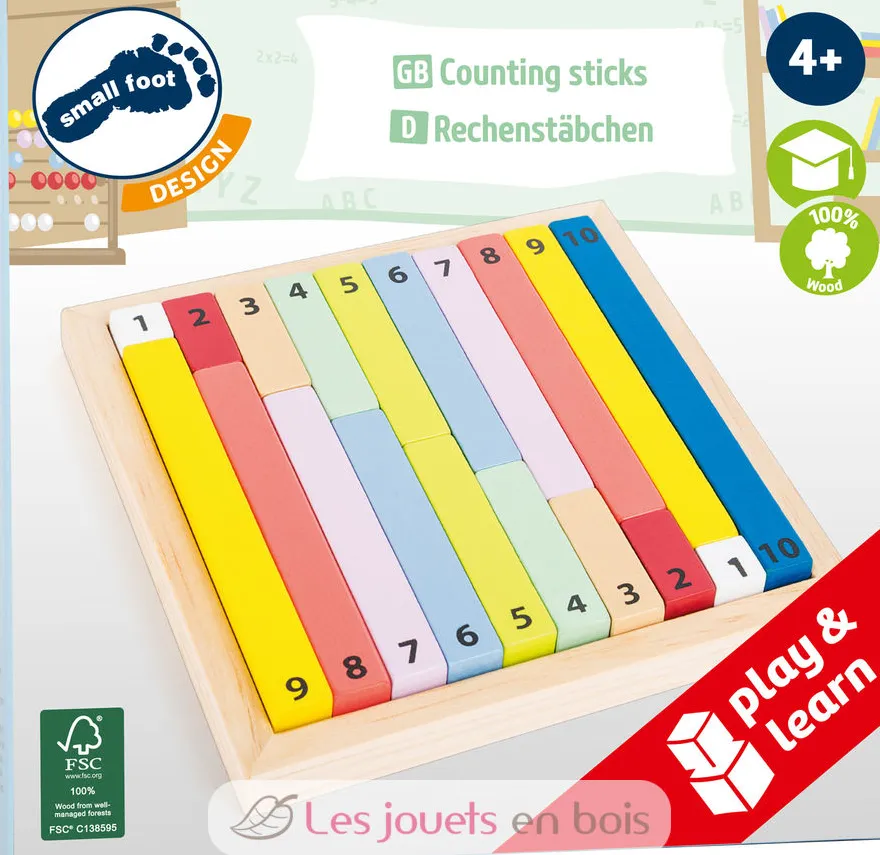 Bâtons de calcul - Small Foot company