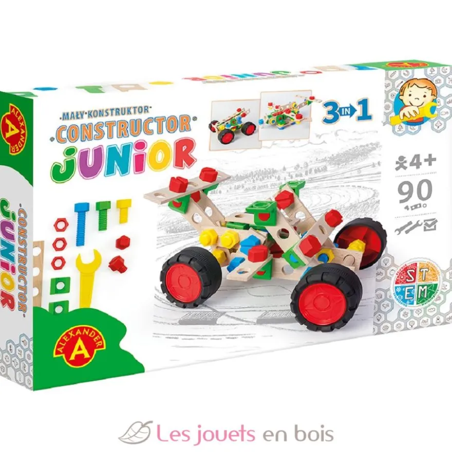 Buggy Constructor Junior 3x1 - Alexander Toys