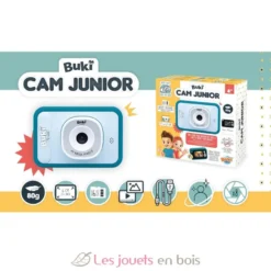 Buki CamJunior - Appareil photo vidéo enfant - Buki France