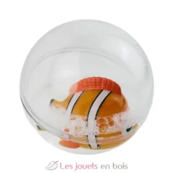 Bulle d'eau Poisson Clown orange - Plastique - Bass et Bass