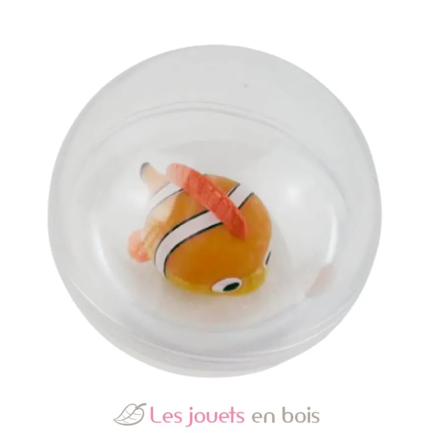 Bulle d'eau Poisson Clown orange - Plastique - Bass et Bass