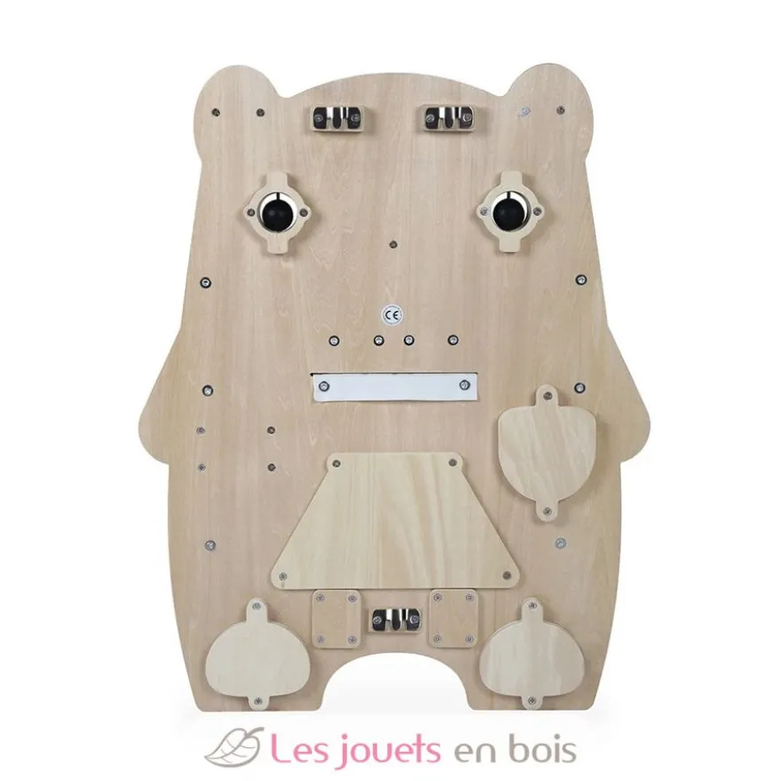 Busy-board Ourson en bois Pure - Janod