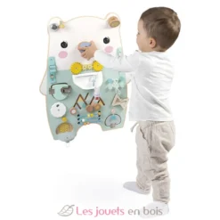 Busy-board Ourson en bois Pure - Janod