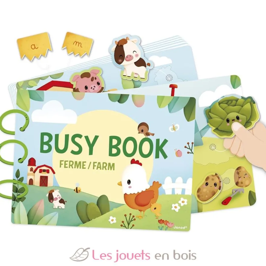 Busy-book La Ferme - Janod
